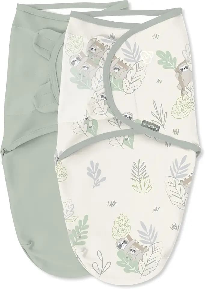 SwaddleMe by Ingenuity Ingenuity Original Baby Swaddle, Peekaboo Sloth