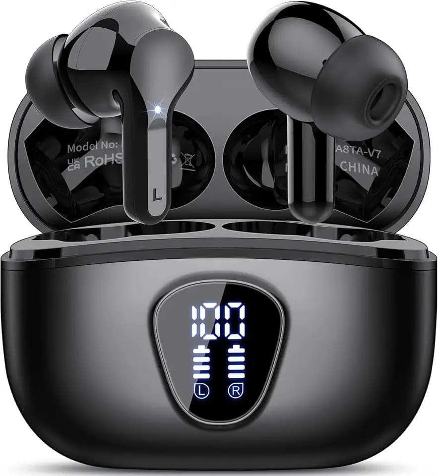 Bluetooth Kopfhörer, Kopfhörer Kabellos Bluetooth 5.4 In Ear Ohrhörer