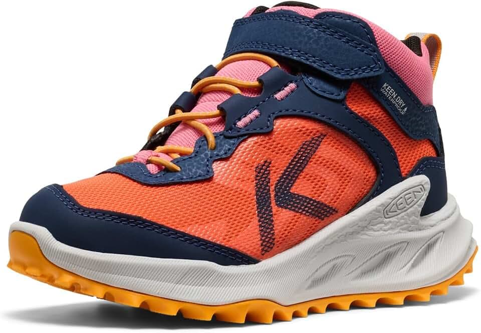 KEEN Unisex-Child Zionic Mid Height Waterproof All Terrain Easy On Hiking Boots