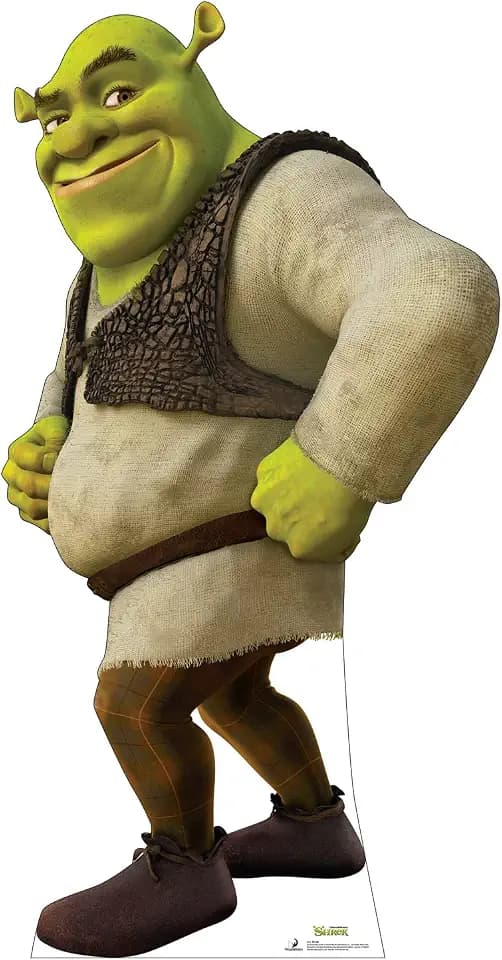Cardboard People Shrek Cardboard Cutout