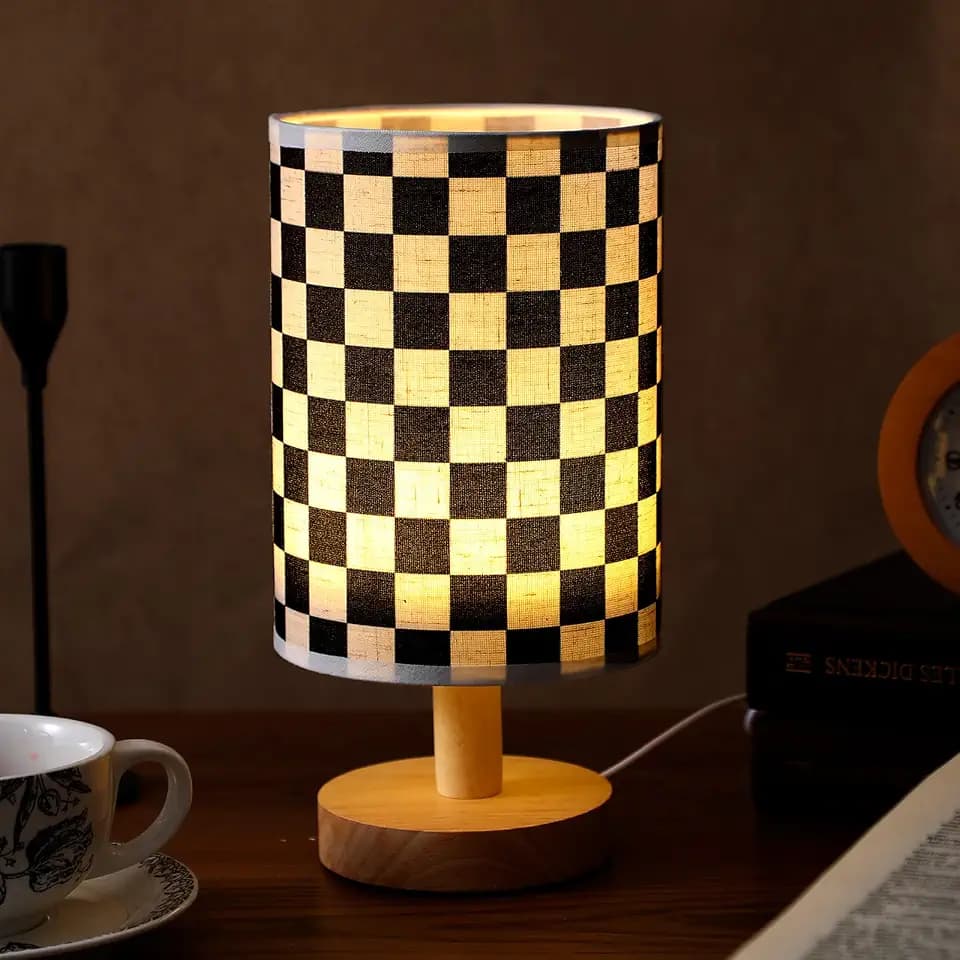 Baquler Bedside Lamp for Bedroom with USB, Racing Birthday Party Gifts