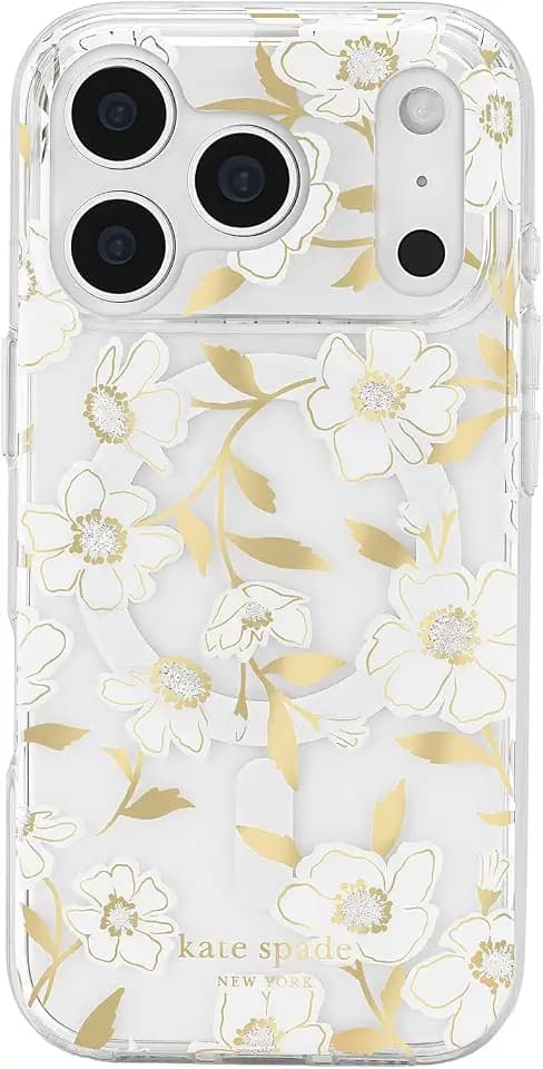 kate spade new york iPhone 17 Pro Case - Sunshine Floral Gems