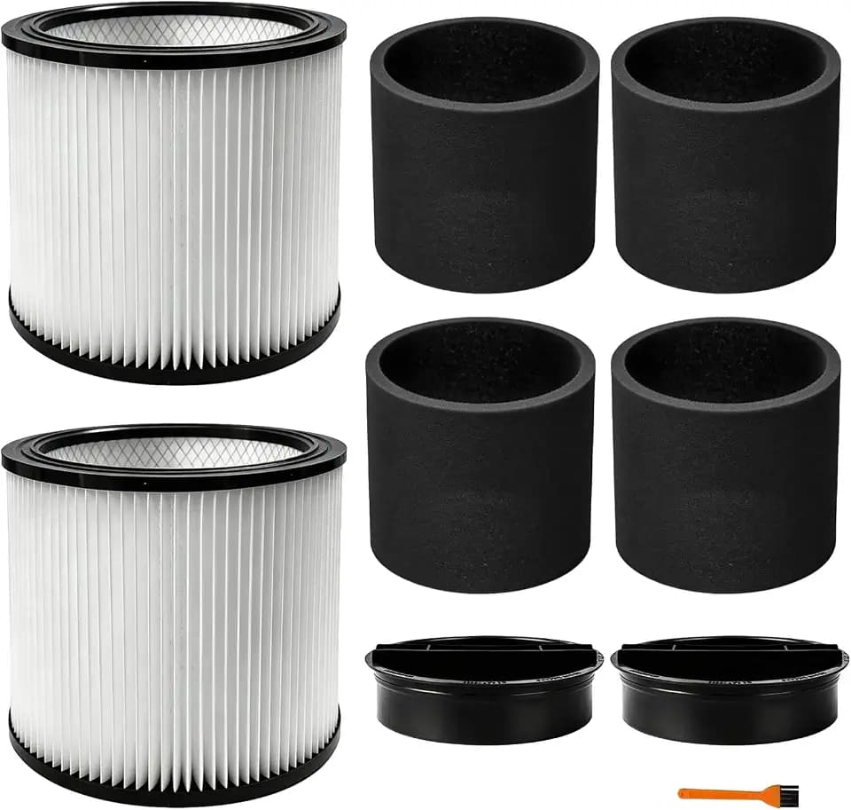 90304 Replacement Filter Kit Fits for shopvac Filter 90304 90350 (2241)