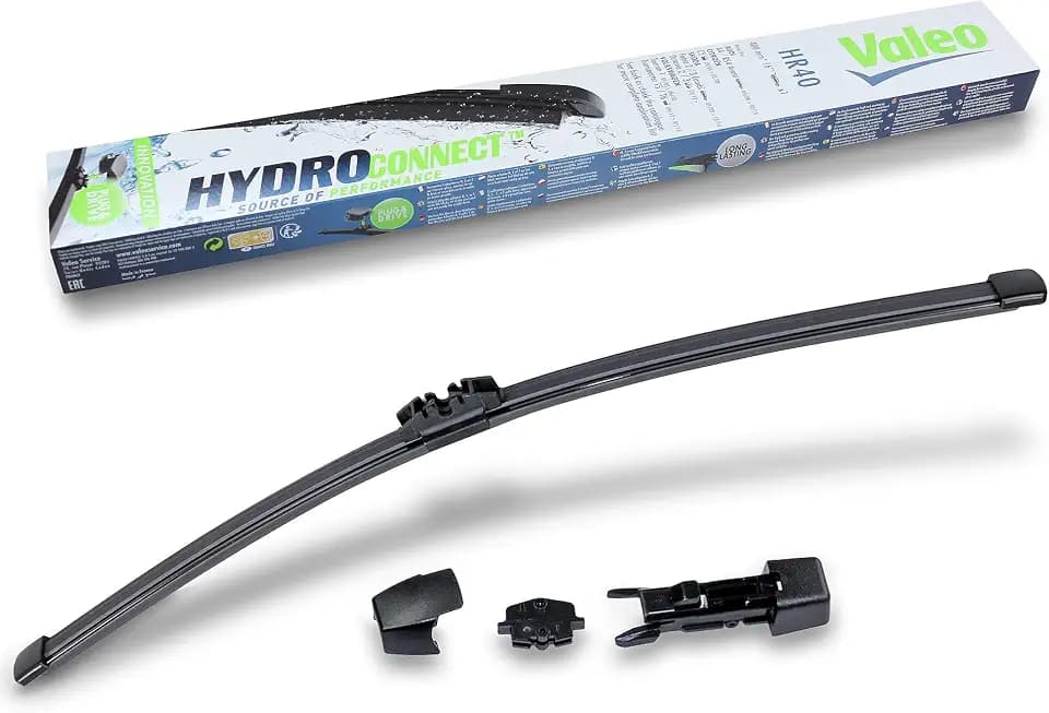 Valeo Hydroconnect 1x Flachbalkenwischer HR40 - Hinten - 400 mm | 1 Wischerblatt, einfache Montage, 578565