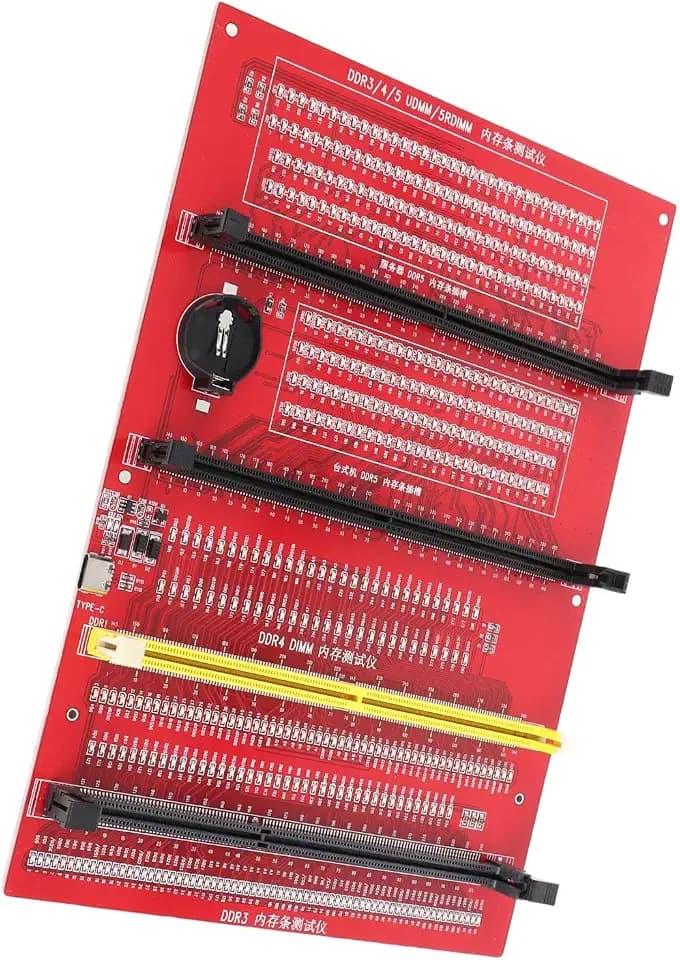 4-in-1 Desktop RAM-Testgerät für DDR3 DDR4 DDR5 UDIMM RDIMM Diagnose