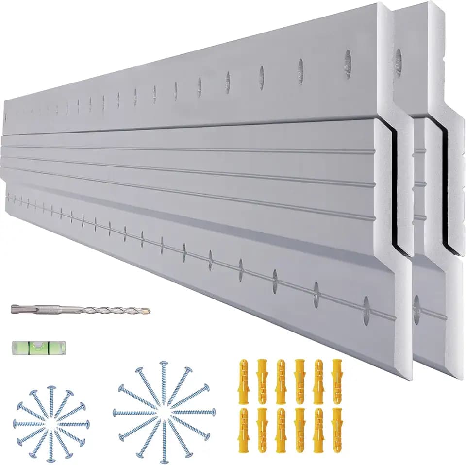 AENTGIU 41-inch French Cleat Hanger Heavy Duty 500 Lbs, 2-Pairs, Aluminum