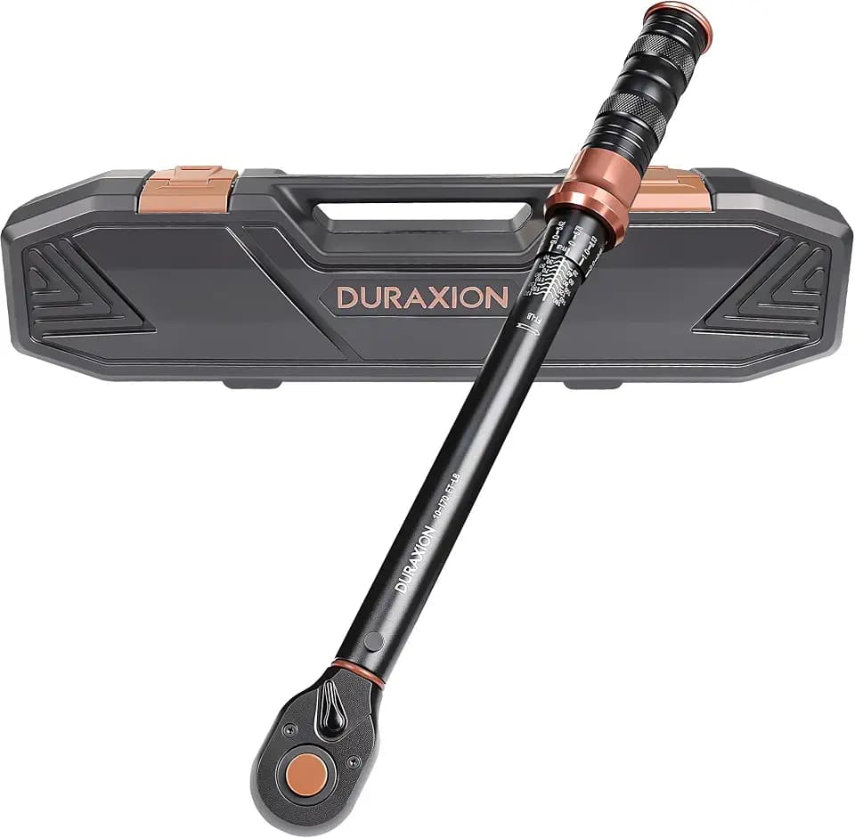 Torque Wrench 1/2-Inch Drive Dual Range Scales 10-170 Ft-Lb/13.56-230.5Nm