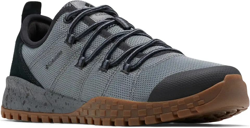 Columbia Mens Fairbanks Low, Black/Graphite, 10