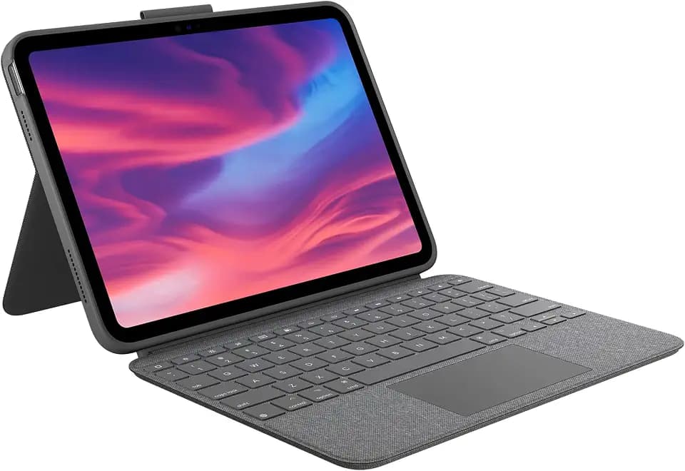 Logitech Combo Touch Case mit Abnehmbarer Tastatur für iPad (10. Gen)