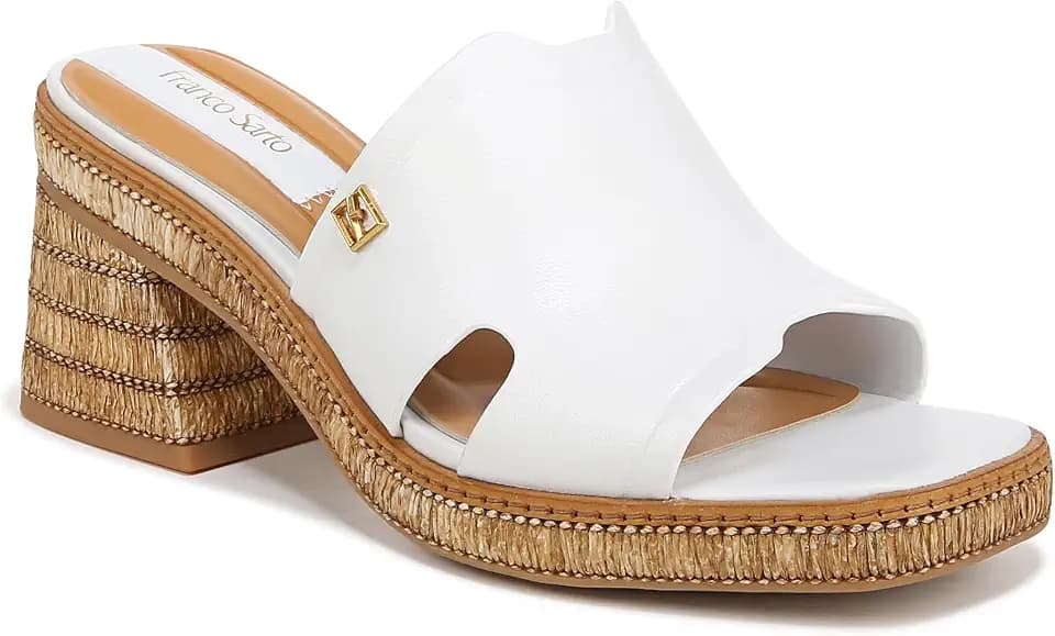 Franco Sarto Florence Fashion Slide Heeled Sandals