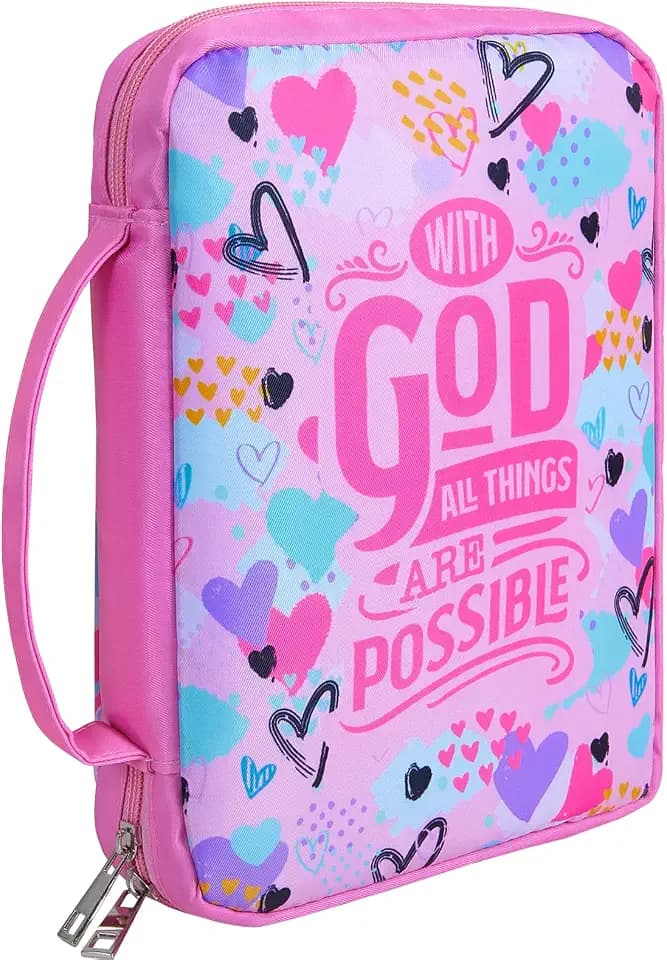 ICOSY Bible Cover, Church Bag for Women and Girls