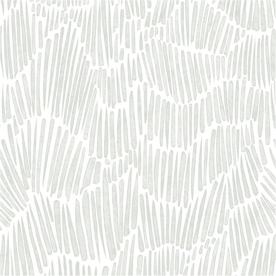 Theper Green Peel and Stick Wallpaper Modern Striped Wallpaper 17.3"×197"