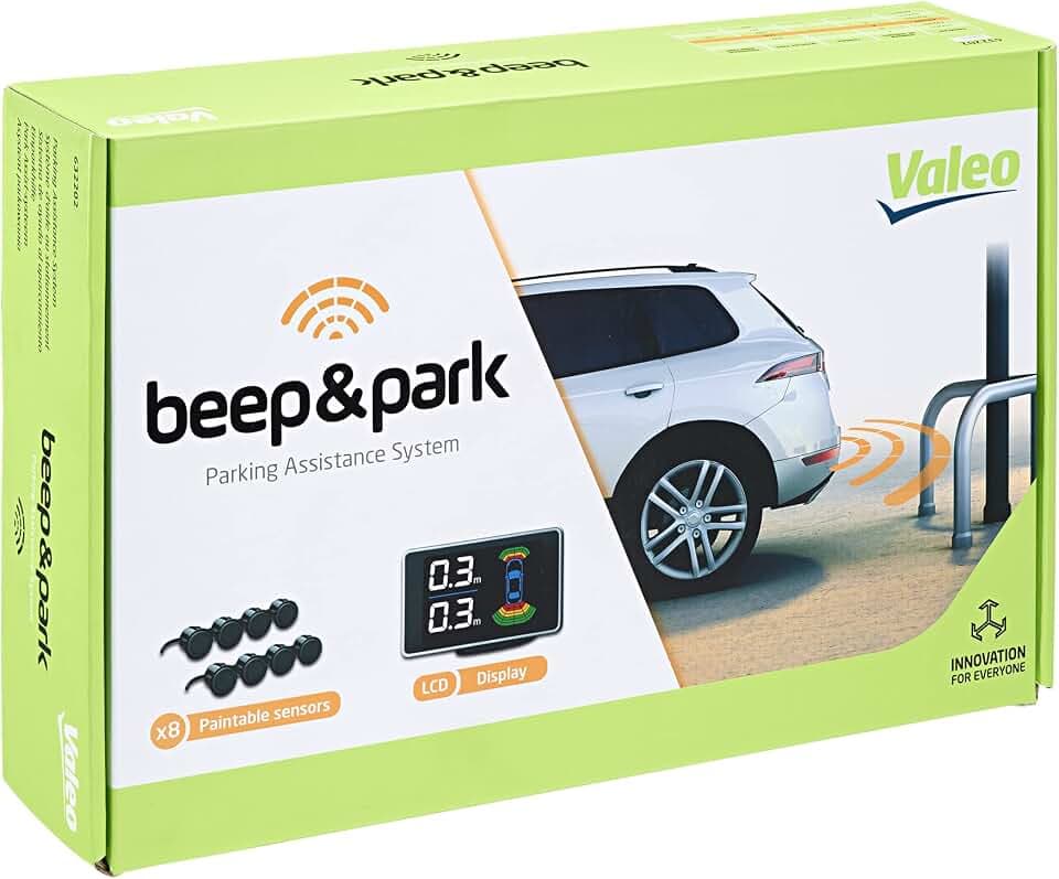 VALEO 632202 - Einparkhilfe - Beep&Park Kit: 8 Sensoren + 1 LCD Display -