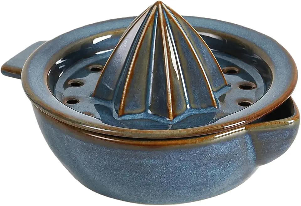 Ceramic Citrus Lemon Orange Juicer Manual Squeezer, Hand Juicer Reamer