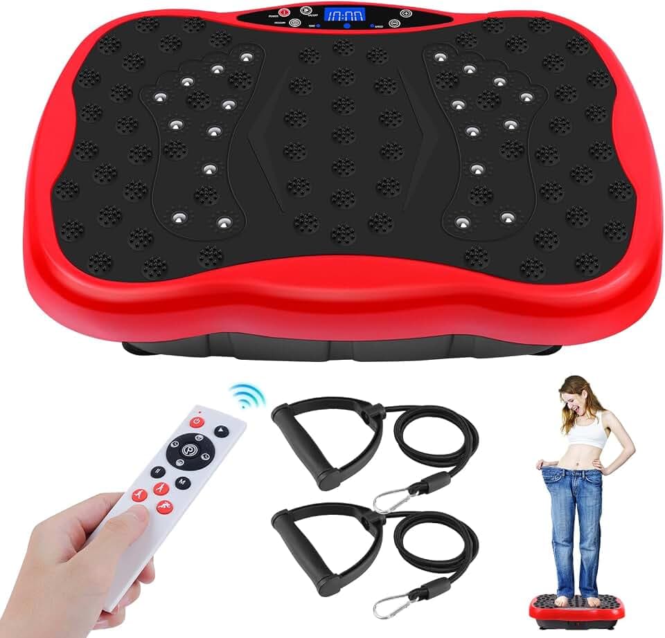 Vibration Plate Exercise Machine / Full Body / Portable / Weight Loss