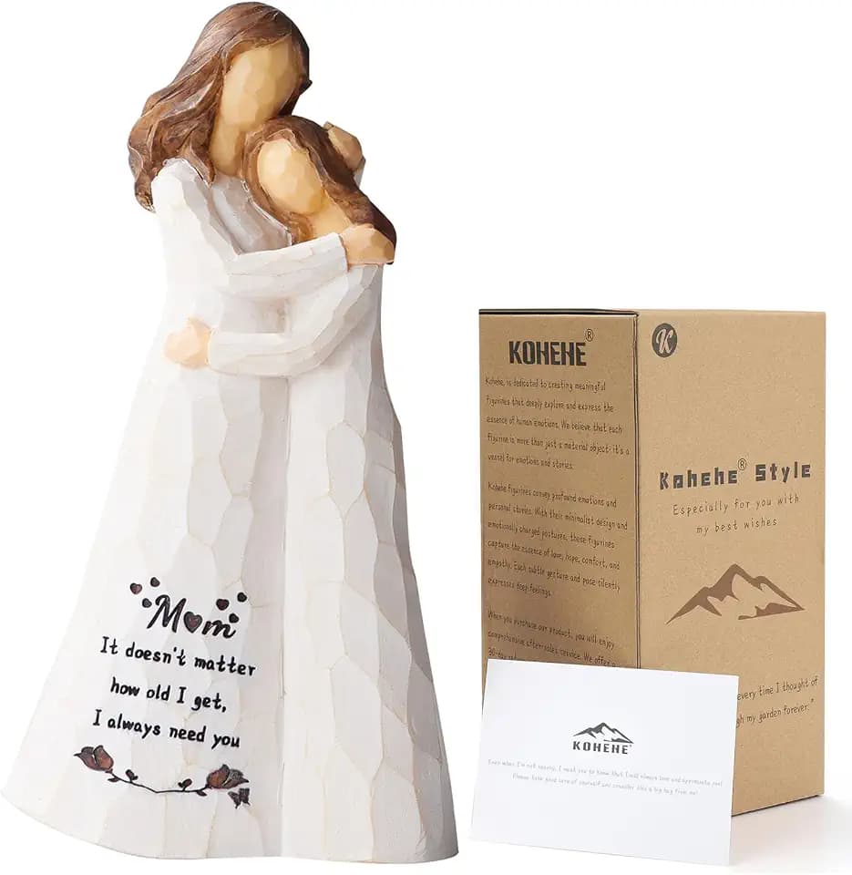 Gifts for Mom, 5.5" Resin Figurine - Mom Birthday Gifts from Daughter