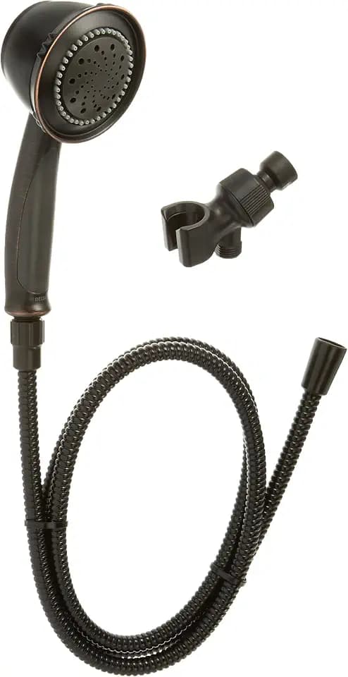 Delta Faucet 5-Spray Hand Held Shower Head with Hose, Venetian Bronze 75520RB140