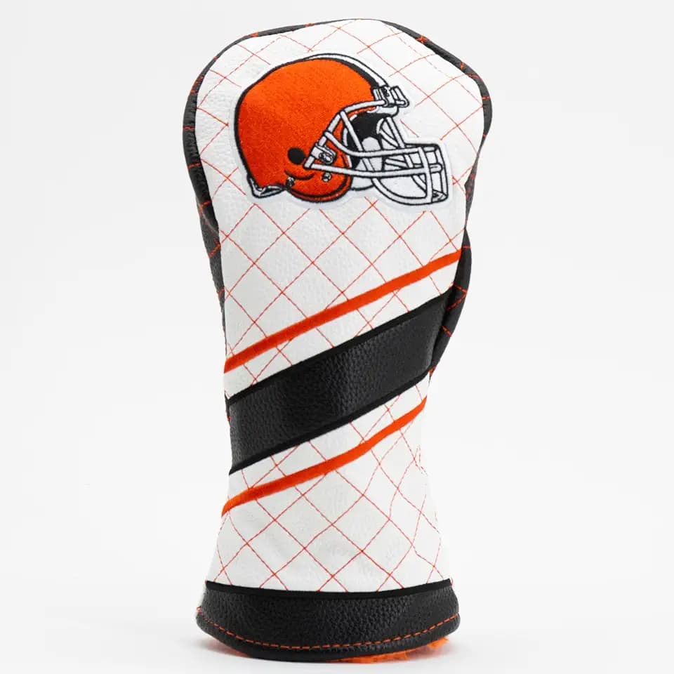 Team Golf NFL Cleveland Browns Quilted Fairway Headcover (Striped)