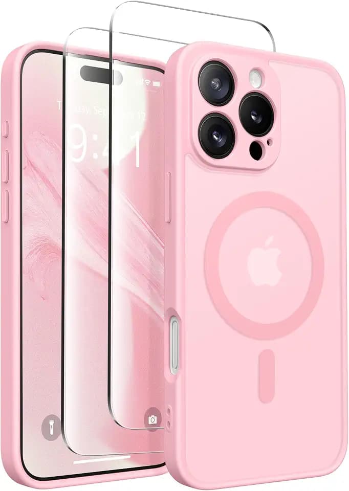 CAPRARO for iPhone 16 Pro Max Case, Compatible with MagSafe
