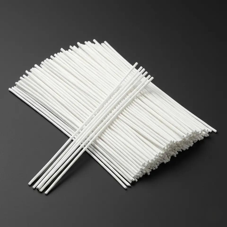 100-Pack 4.7 Inch Pearled Candle Cotton Wicks, White, No Metal No Lead, 100% Natural Cotton, for DIY Sand Candle Making, Extra Wax Wicks Refill for Pearled Candle Wax