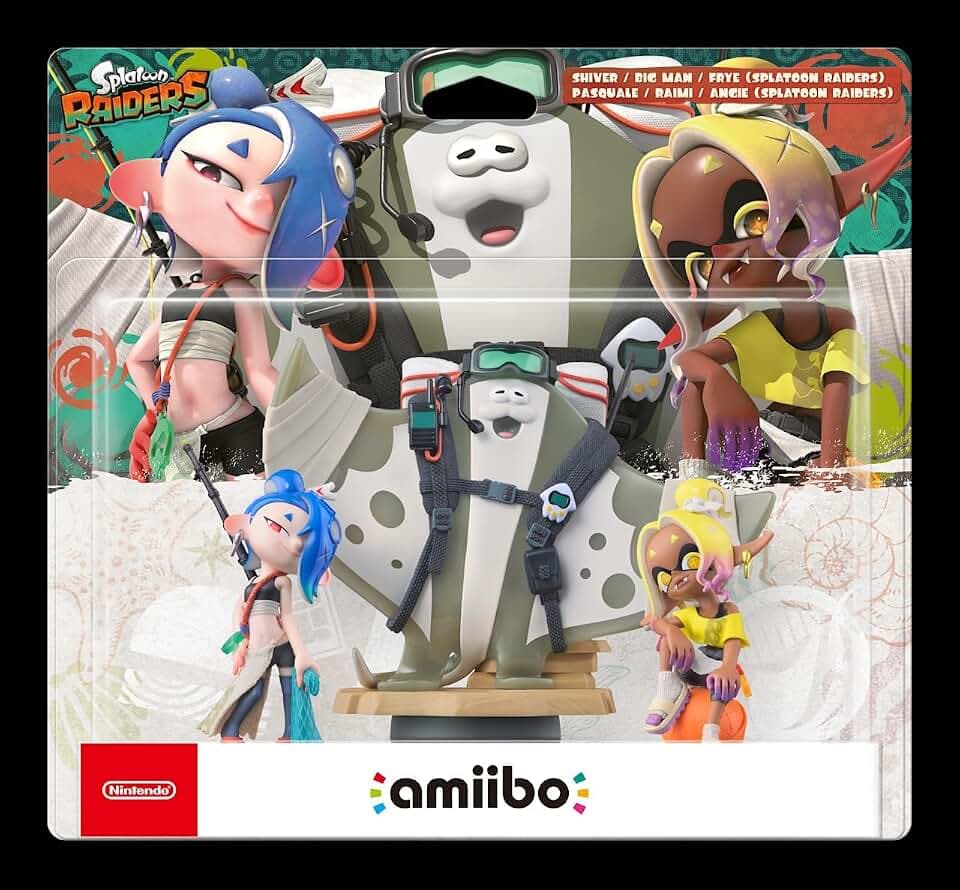 amiibo - Mako/Mantaro/Muri (Splatoon Raiders)
