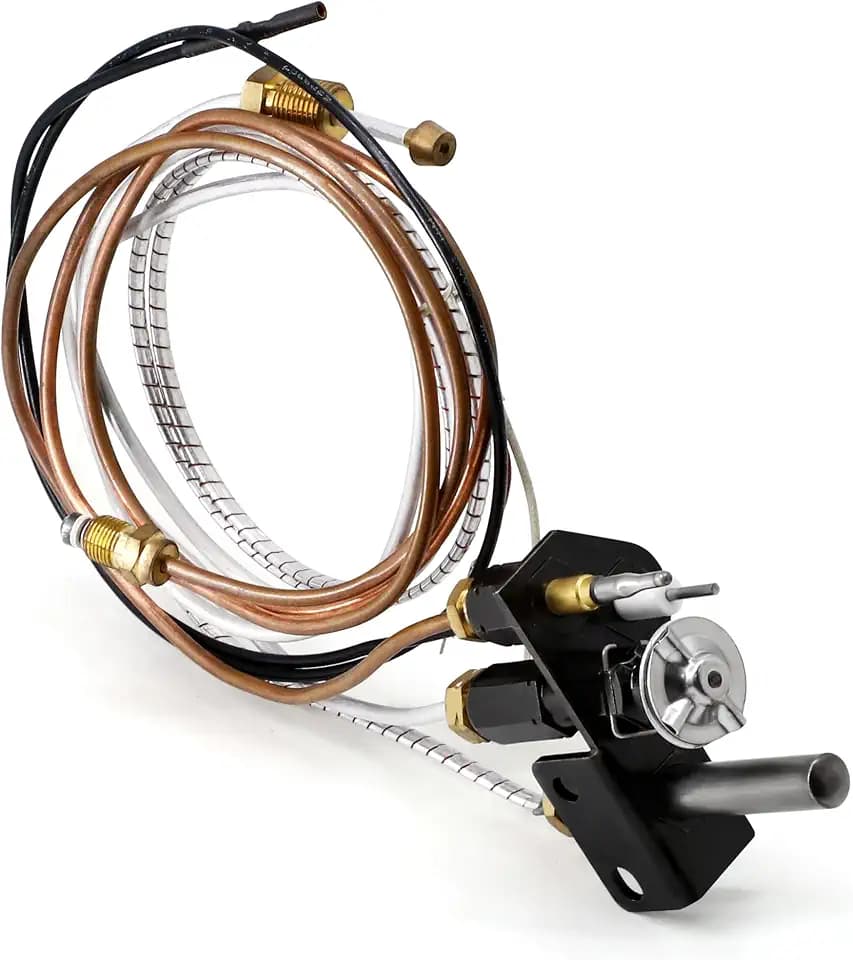 69L17 Natural Gas Pilot Assembly, 69L1701, J4117, 108084-02 SIT Pilot Assembly with Thermocouple Thermopile for Lennox Elite, Merit, IHP, Serefina, Superior, Astria Direct Vent Gas Fireplace