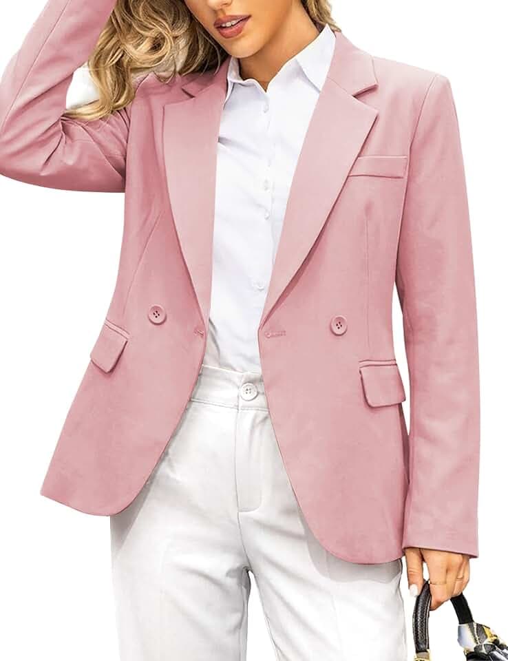 a.Jesdani Women Blazer Work Office Suit Jackets Fall Fashion Clothes 2026