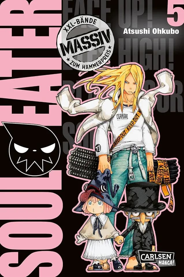 Soul Eater Massiv 5: Düstere Manga Fantasy-Action im Sammelband