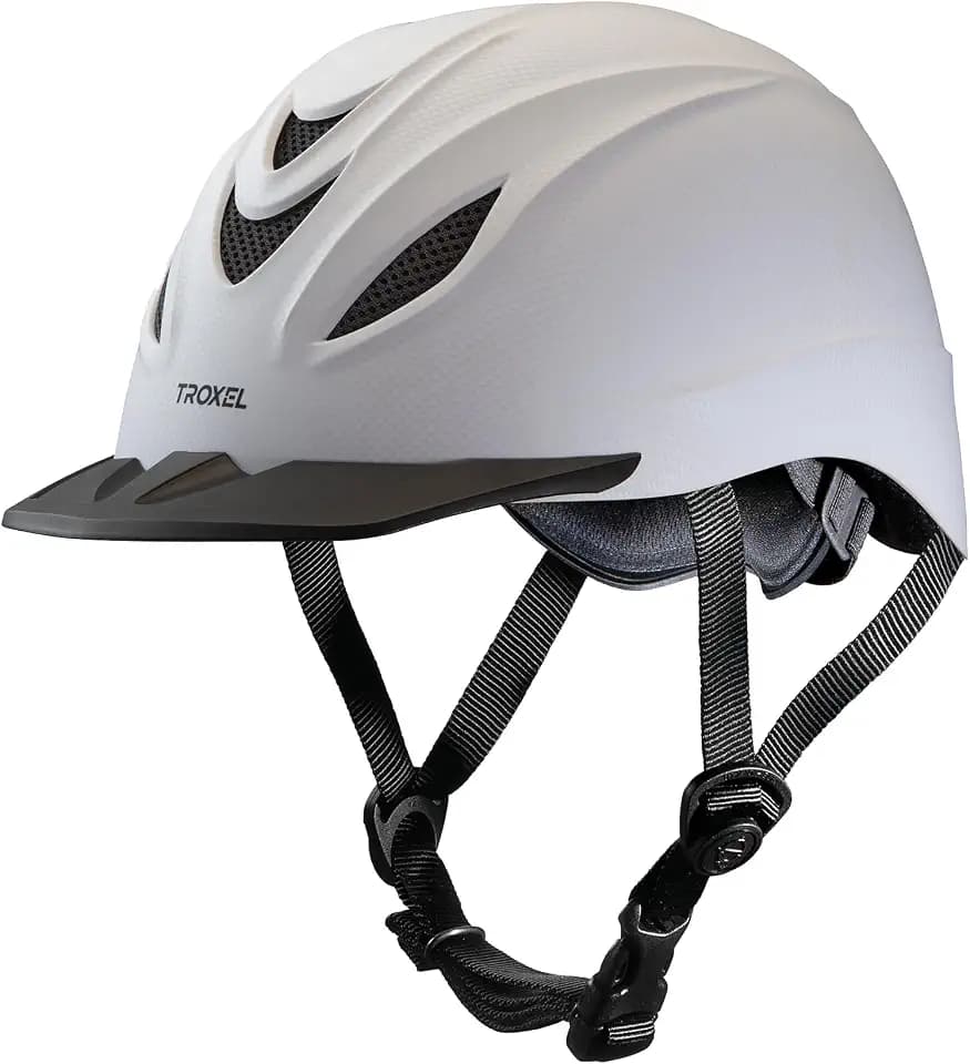 Troxel Intrepid Saddle Horse Riding Helmet, Low-Profile Adjustable Design, Safety Horseback Riding Gear