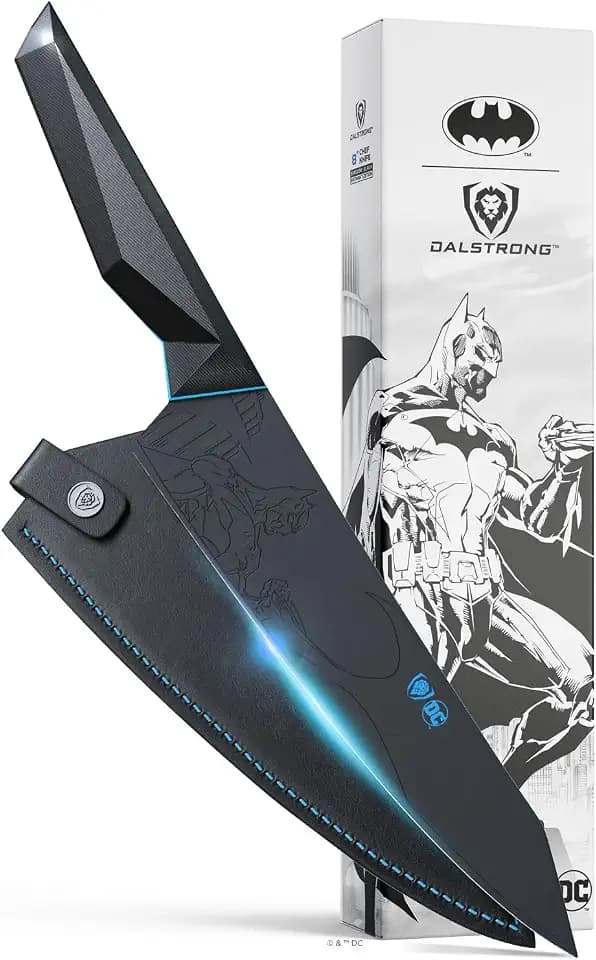 Dalstrong 8" Chef Knife - Batman™ Official Shadow Black DC Edition