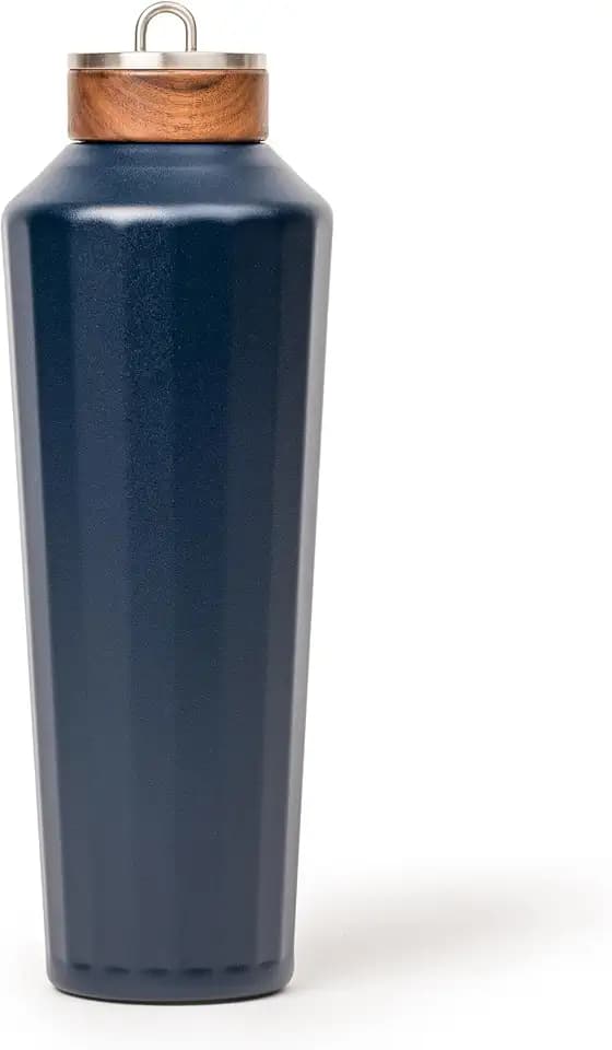 Business & Pleasure Co. Hemingway Flask - Boathouse Navy, 25oz