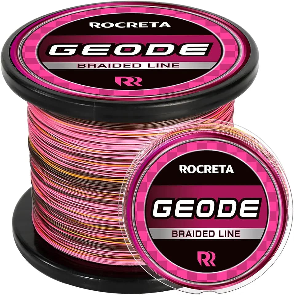 Geode Braided Fishing Line, Super Strong Power Braid Lines, 8-100lb
