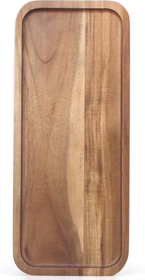 Small Wooden Serving Platter Acacia Charcuterie Boards Wood Tray Home Decor