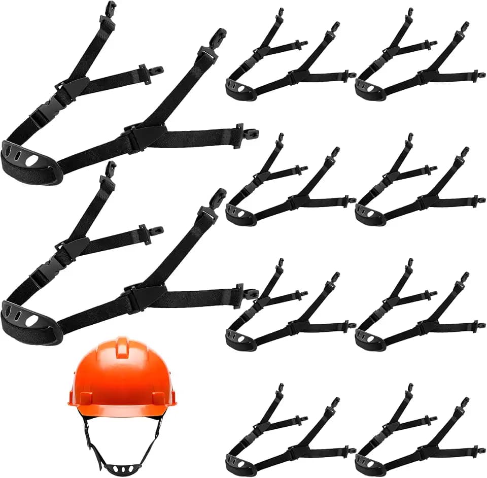 WinnerWhy Universal Hard Hat Chin Strap Y Shape Elastic Chin Cup