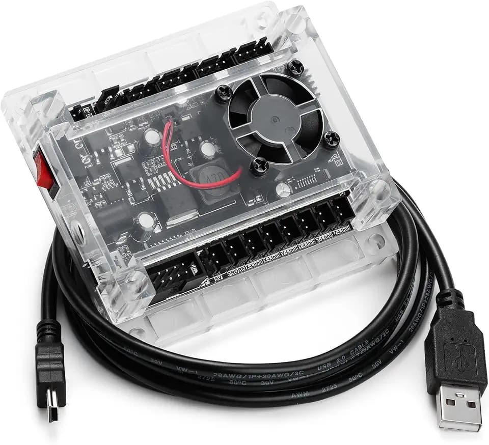 SainSmart Genmitsu CNC-Fräsmaschinen-Controller-Board mit ABS-Gehäuse für CNC 1810-PRO/3018/3018-PRO