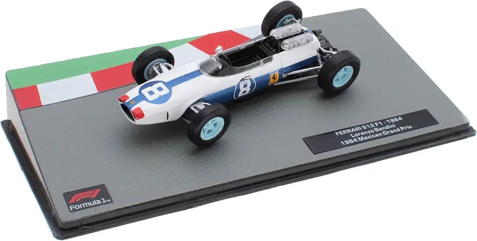 OPO 10 - Miniature car Formula 1 1/43 Compatible with Ferrari 512 F1 - Lorenzo Bandini - 1964 - FD048