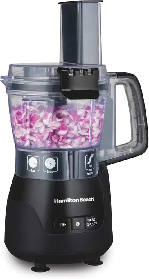 Hamilton Beach Stack & Snap 4-Cup Mini Food Processor & Vegetable Chopper