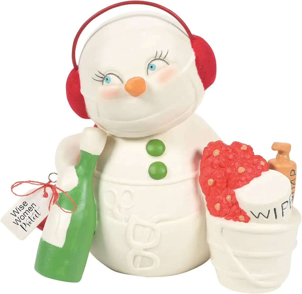 Department 56 Snowpinions Wise Women Protect Figurine, 5.04 Inch, Multicolor