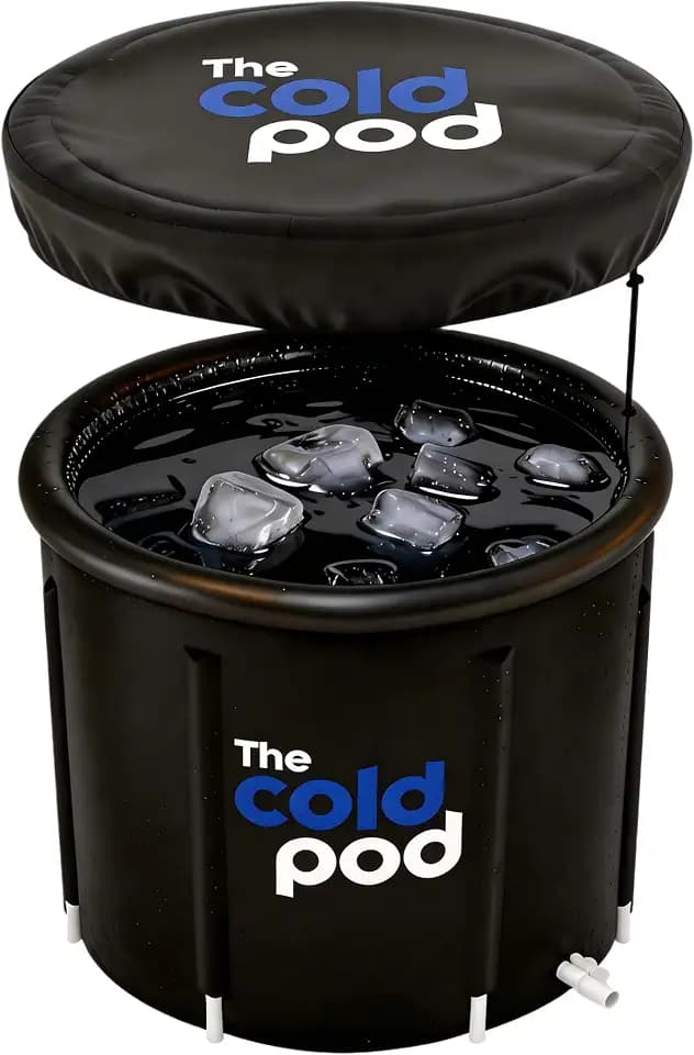The Cold Pod Ice Bath Tub for Athletes XL: Cold Plunge Tub Outdoor with Cover,116 Gallons Portable Ice Bath Cold Water Therapy Plunge Pool,Large Ice Tub for Cold Dippers at Home