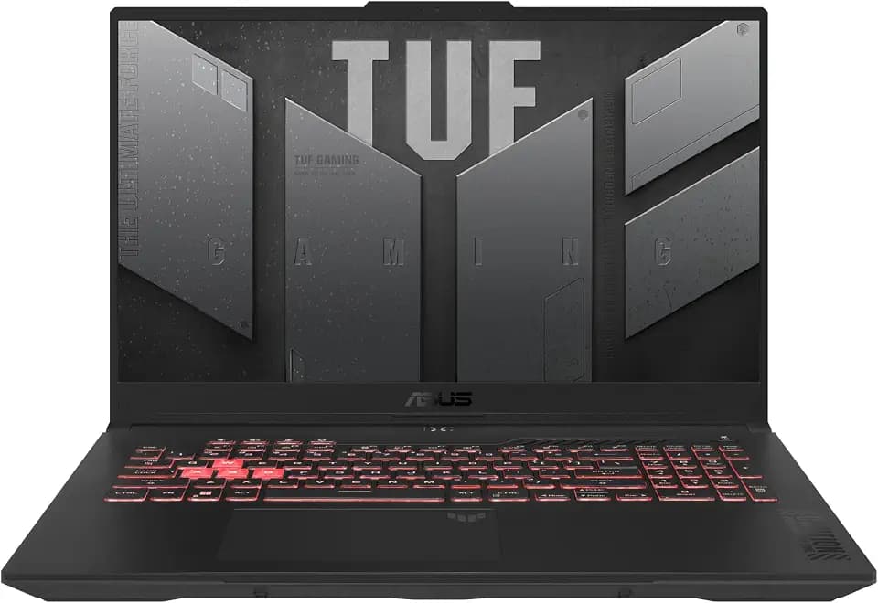 ASUS TUF Gaming F17 FX707VI Laptop | 17,3" FHD 16:10 144Hz IPS Display | Intel Core i7-13620H | 16GB RAM | 1TB SSD | NVIDIA RTX 4070 | Win11 Home | QWERTZ | Mecha Gray