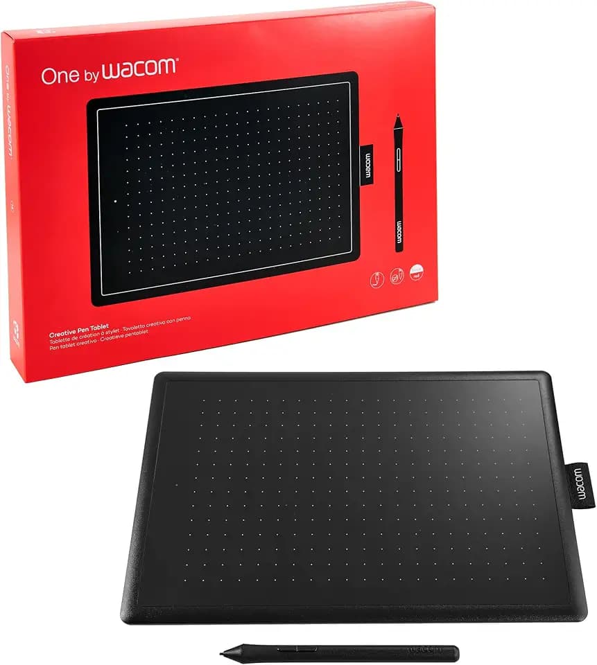 One by Wacom Medium, Stifttablet, inkl. Wacom Pen 2K (batterielos)