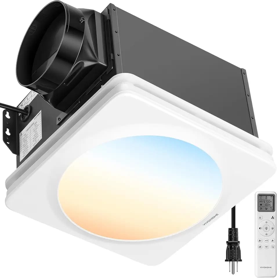 VIVOHOME 240 CFM EC Motor Bathroom Exhaust Fan with Humidity Sensor