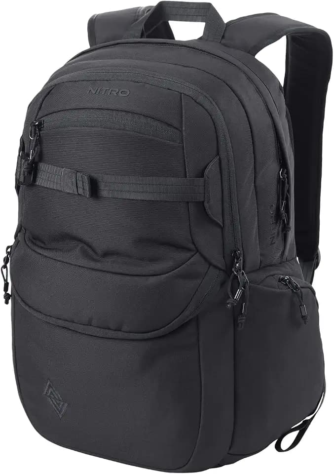 Nitro Future Hero Rucksack Schulrucksack mit Organizer Schoolbag Daypack mit 17 Zoll Laptopfach