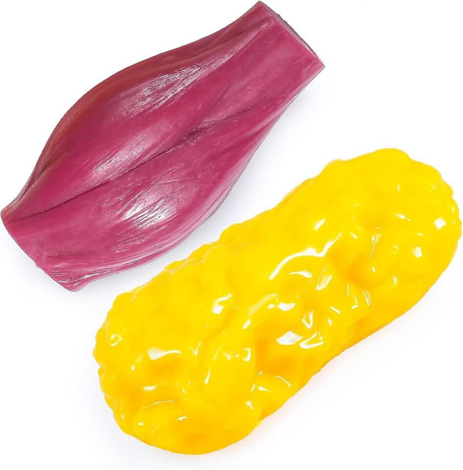 Chunful Human Body Muscle 0.8lb & Fat Replica1.3 lb with Display Base