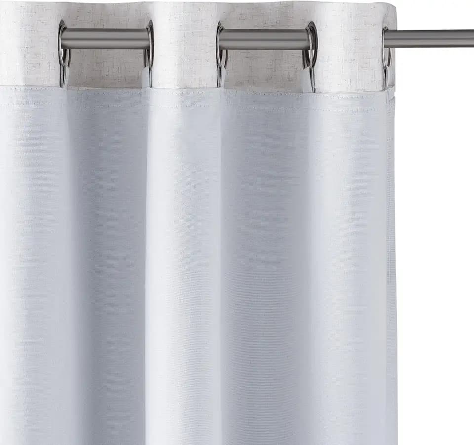 KGORGE 100% Blackout Curtains Liners Thermal Insulated for L 92"