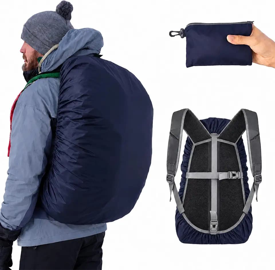 Frelaxy Waterproof Backpack Rain Cover, Pack Covers for Hiking, Travel
