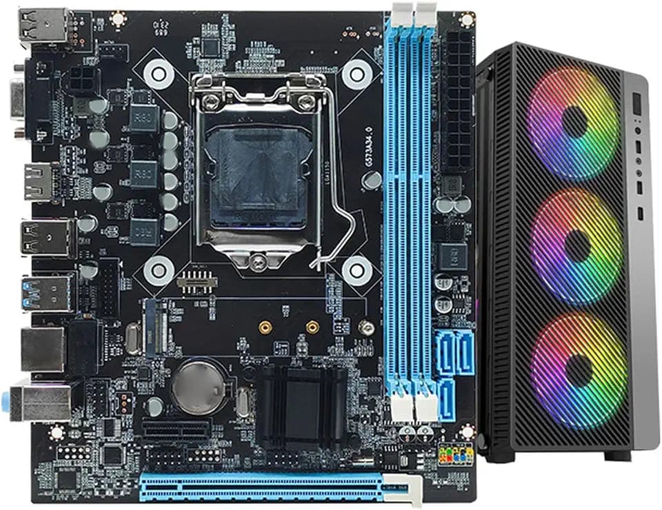 LGA 1150 Gaming-Motherboard, 4 USB2.0, DDR3 1600 MHz, M.2 NVMe NGFF, SATA3.0 6 Gbit/s, PCIe X16, RJ45 100 Mbit/s LAN, HDMI, Micro-ATX-Motherboard für I3 I5 I7, für Xeon E3 V3