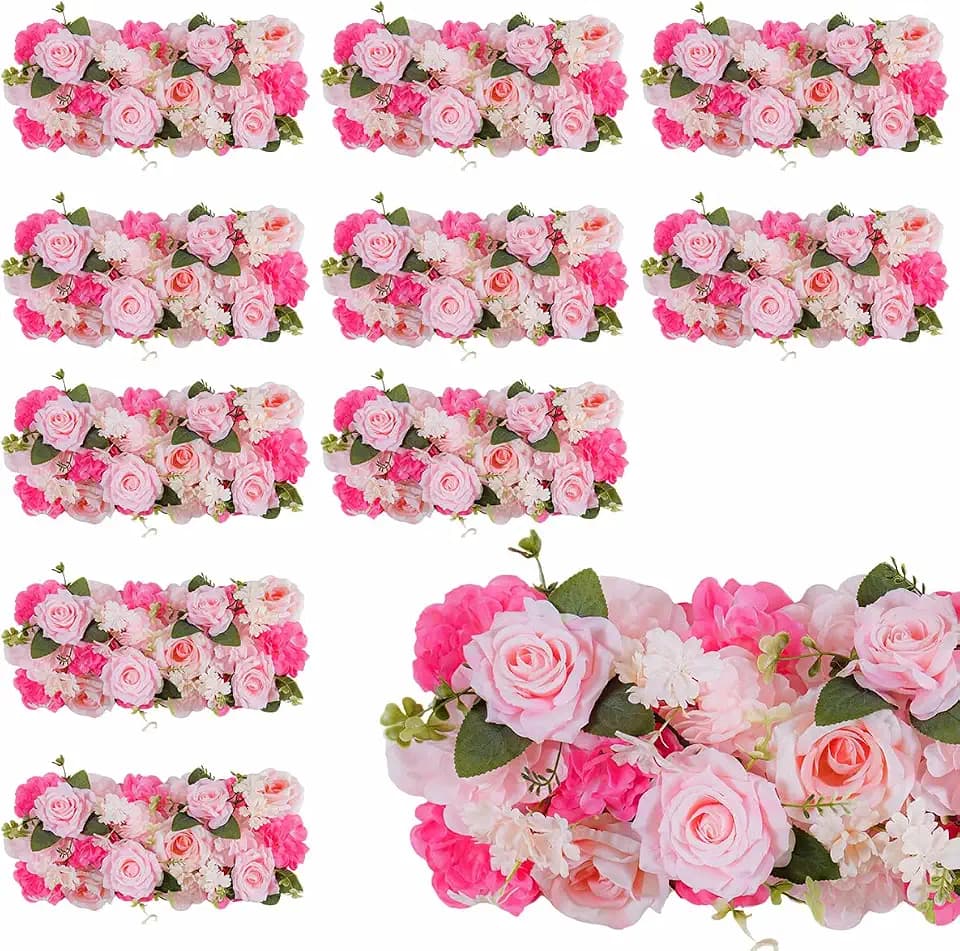 Wedding Arch Decorations 10 Pack 20.47 Inch Pink