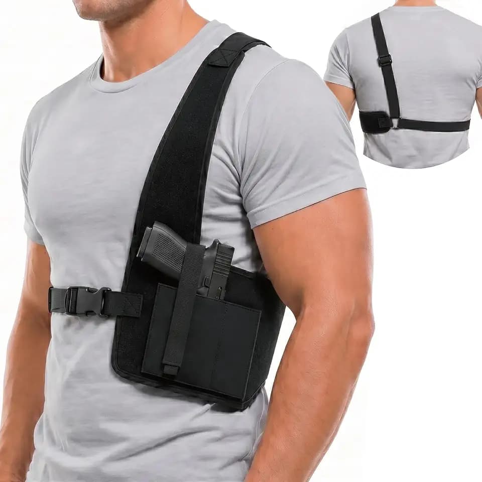 Universal Shoulder Bag for Men,Concealed Everyday Carry Small,Compact Gear