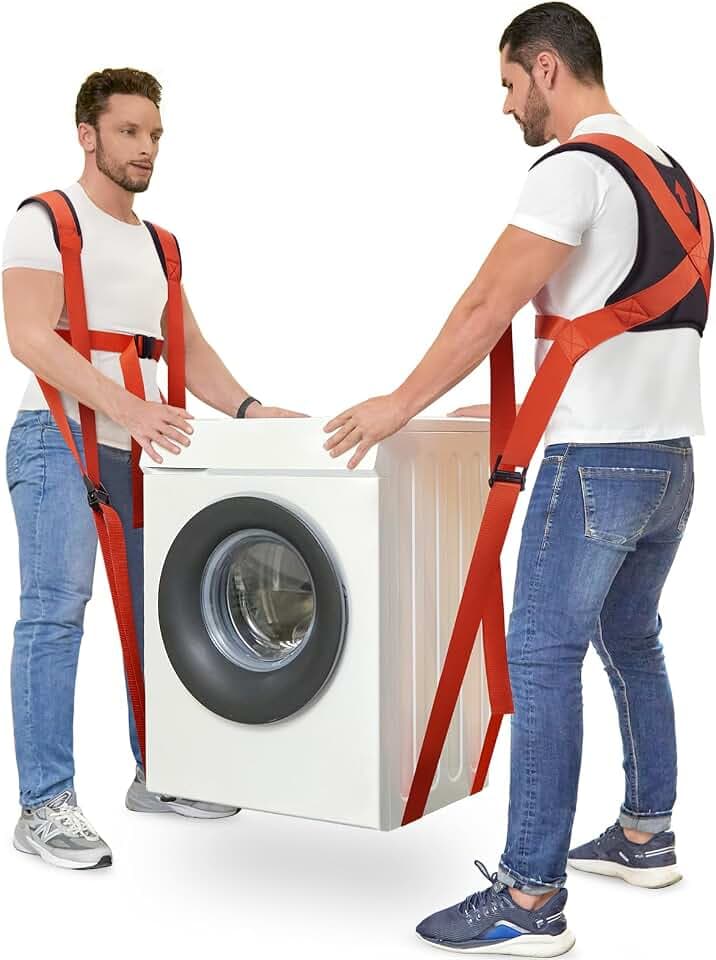 KEDSUM Furniture Moving Straps, Lifting Straps 2 Person System, Adjustable